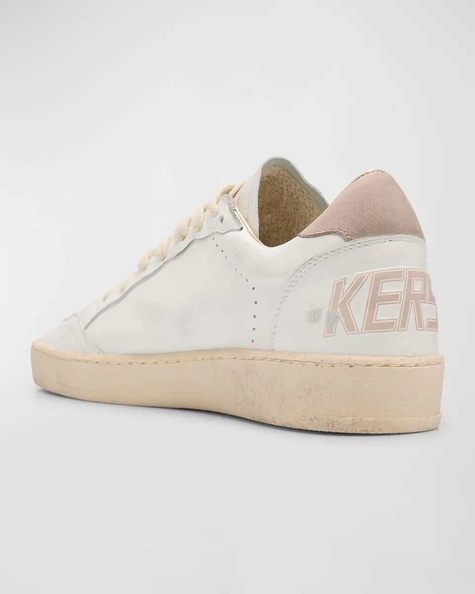 Golden Goose Ball Star Low-Top Leather Sneakers | Thumbnail 3 Golden Goose Ball Star Low-Top Leather Sneakers | Thumbnail 3