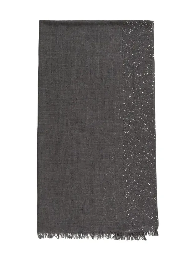 New Dalia Sequined Wool-Blend Scarf