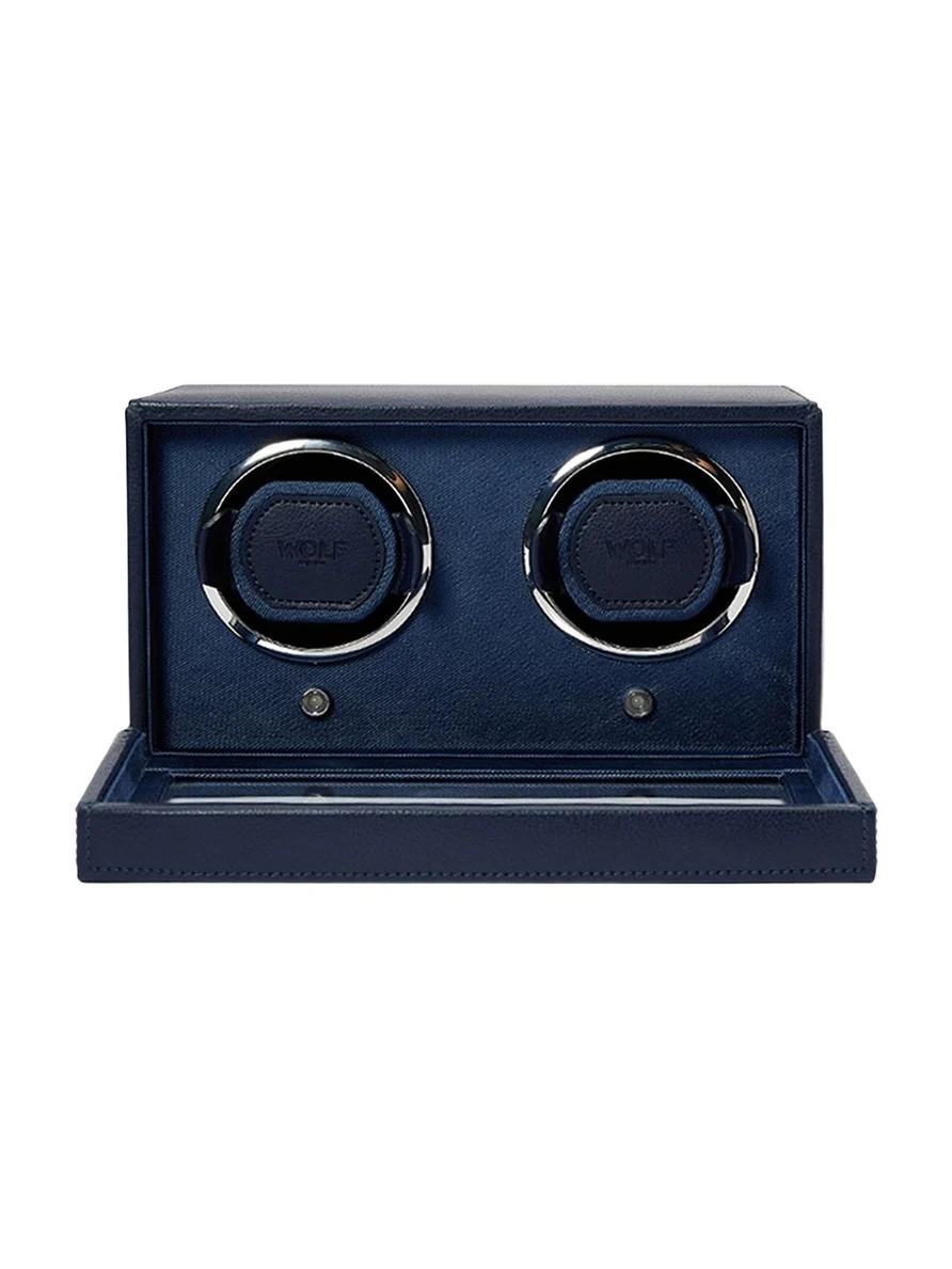 Cub Double Watch Winder with Cover Cub Double Watch Winder with Cover