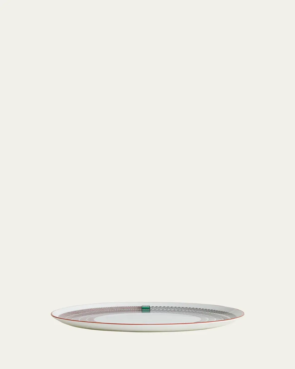 HERMÈS Tressages Equestres Tart Platter | Thumbnail 2 HERMÈS Tressages Equestres Tart Platter | Thumbnail 2