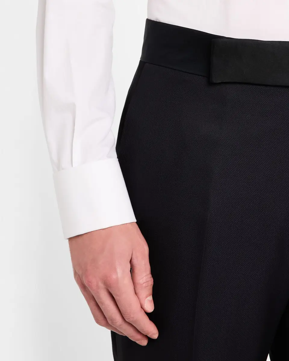 Giorgio Armani Men's Wool-Silk Solid Tuxedo | Thumbnail 10 Giorgio Armani Men's Wool-Silk Solid Tuxedo | Thumbnail 10