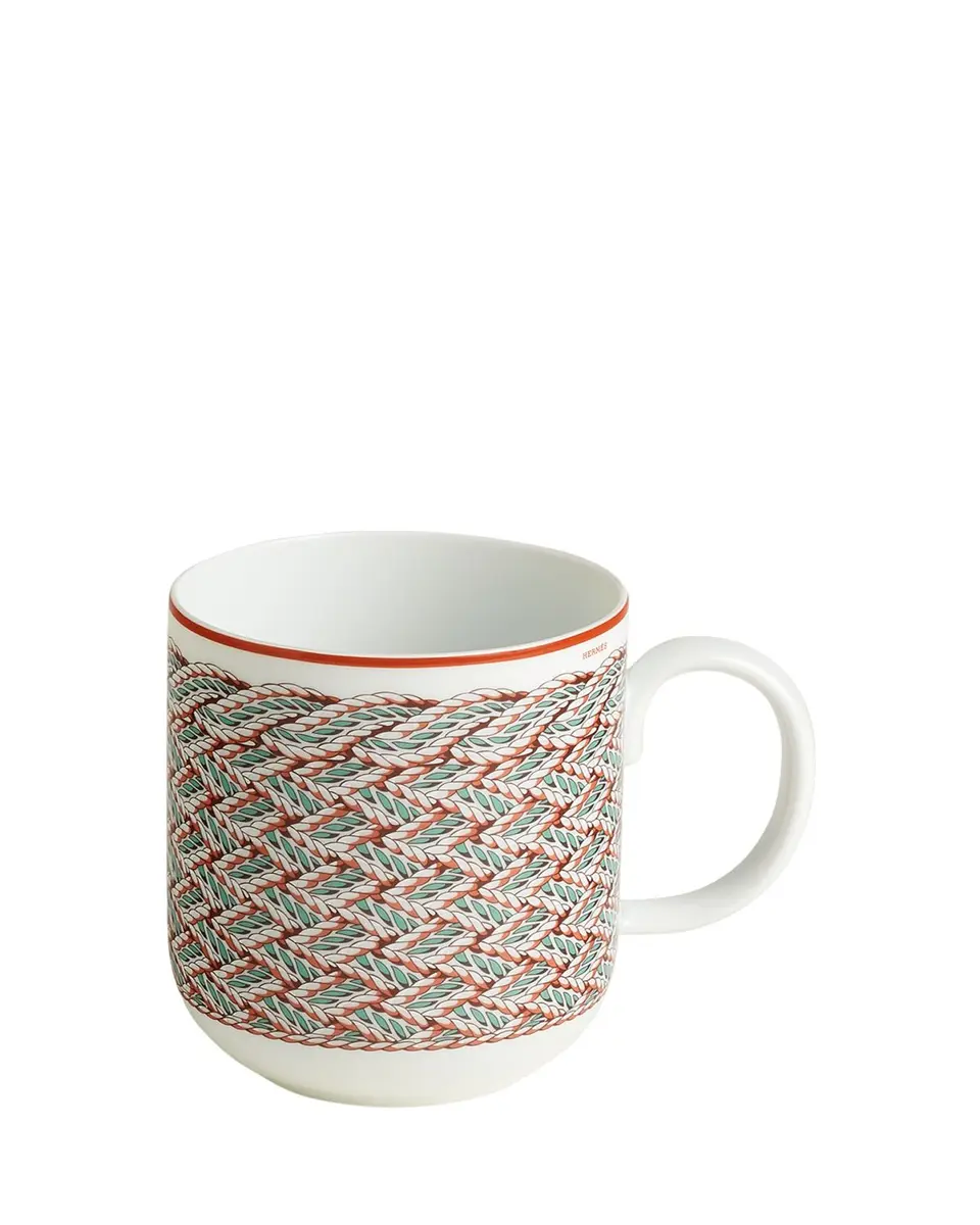 HERMÈS Tressages Equestres No. 2 Mug, 10 oz. | Thumbnail 2 HERMÈS Tressages Equestres No. 2 Mug, 10 oz. | Thumbnail 2