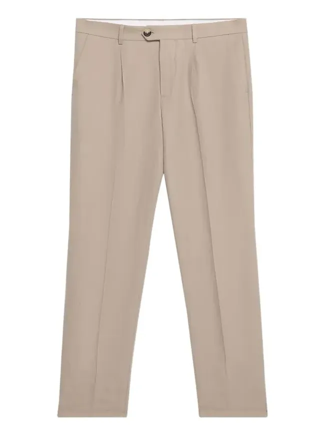Men's Leisure-Fit Pleated Pants Men's Leisure-Fit Pleated Pants