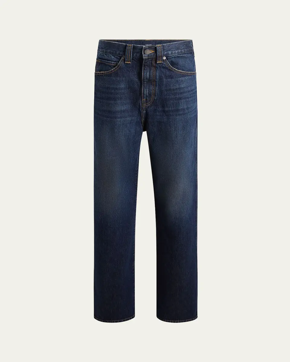 Khaite Bonnie Straight-Leg Dark Wash Jeans | Thumbnail 6 Khaite Bonnie Straight-Leg Dark Wash Jeans | Thumbnail 6