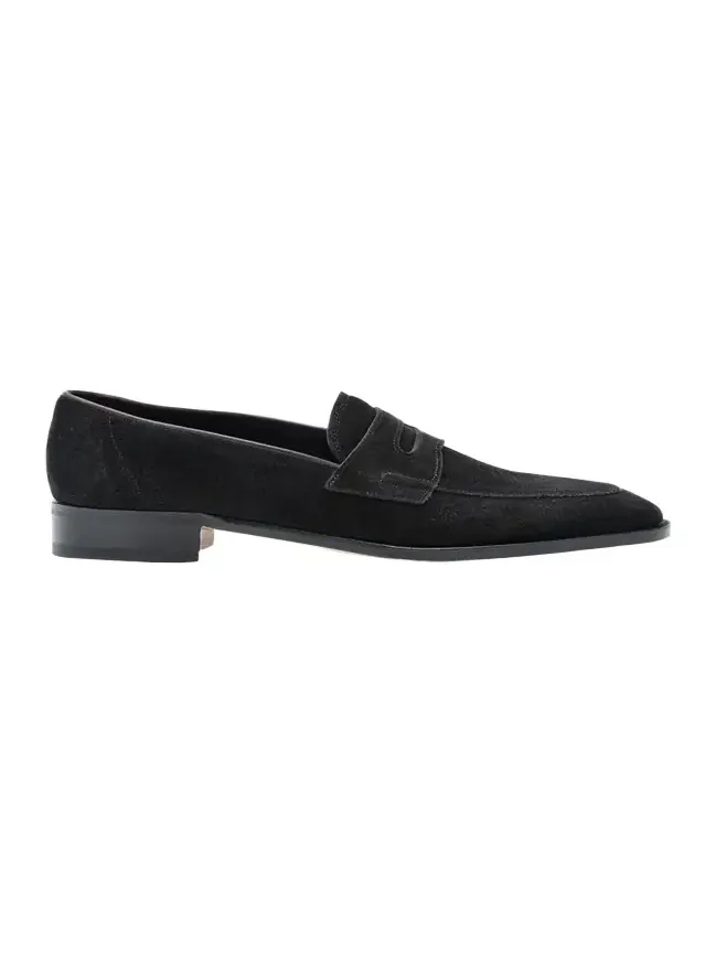 Men's James Suede Penny Loafers