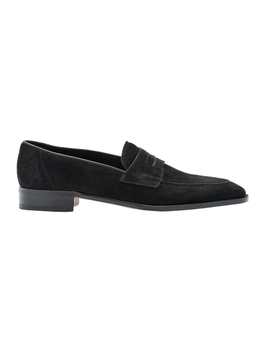 Men's James Suede Penny Loafers