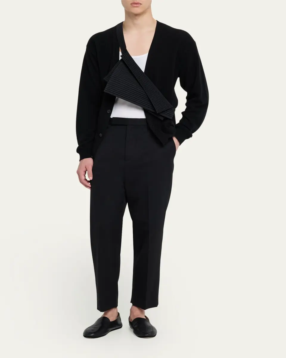 Homme Plissé Issey Miyake Men's Small Overlap Bumbag | Thumbnail 5