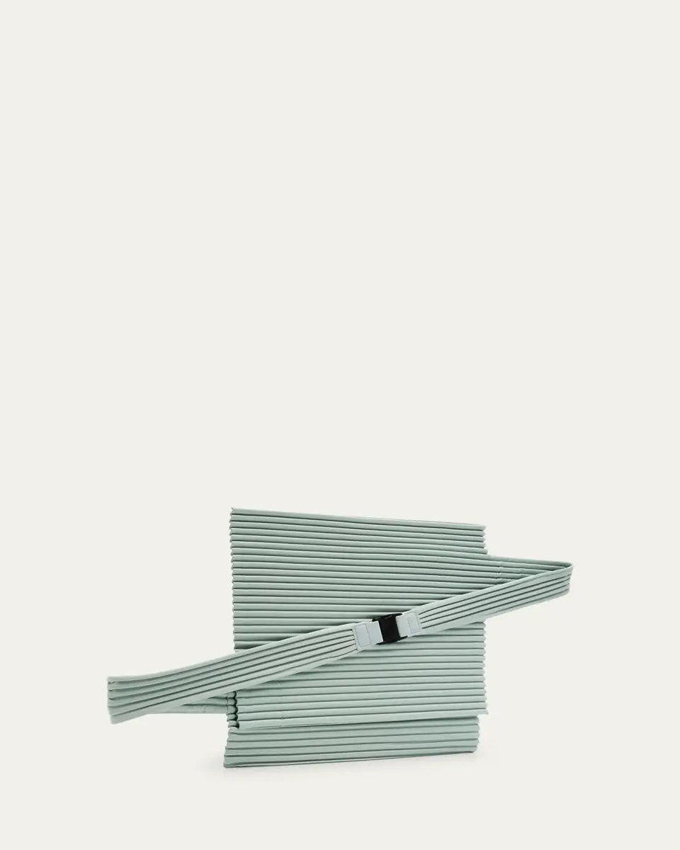 Homme Plissé Issey Miyake Men's Small Overlap Bumbag | Thumbnail 7