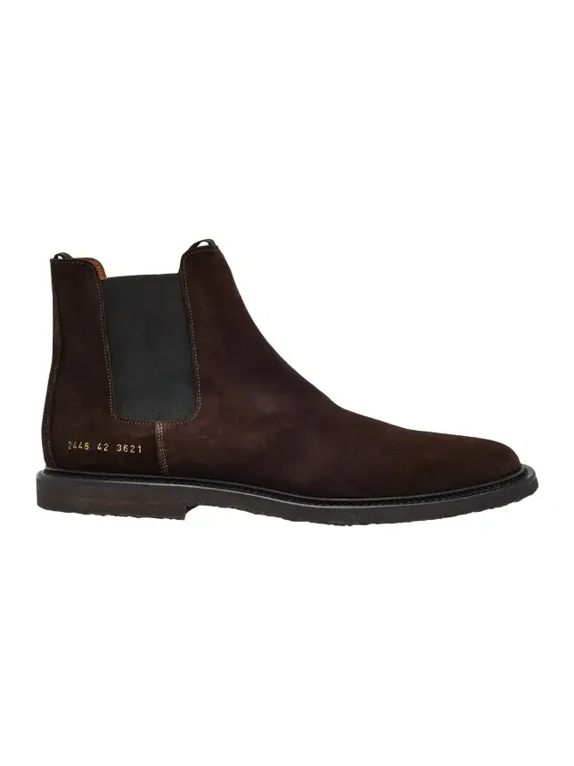 Men's Suede Rubber-Sole Chelsea Boots Men's Suede Rubber-Sole Chelsea Boots