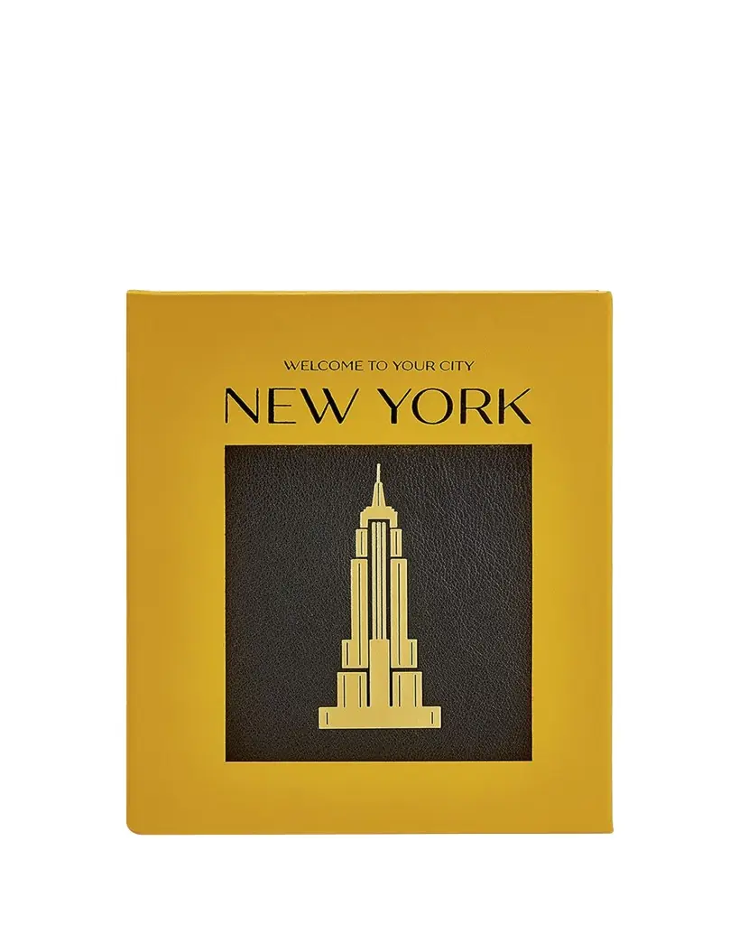 Graphic Image "Trope New York" Leather-Bound Book, Edited by Michelle Fitzgerald & Jack Vanboom