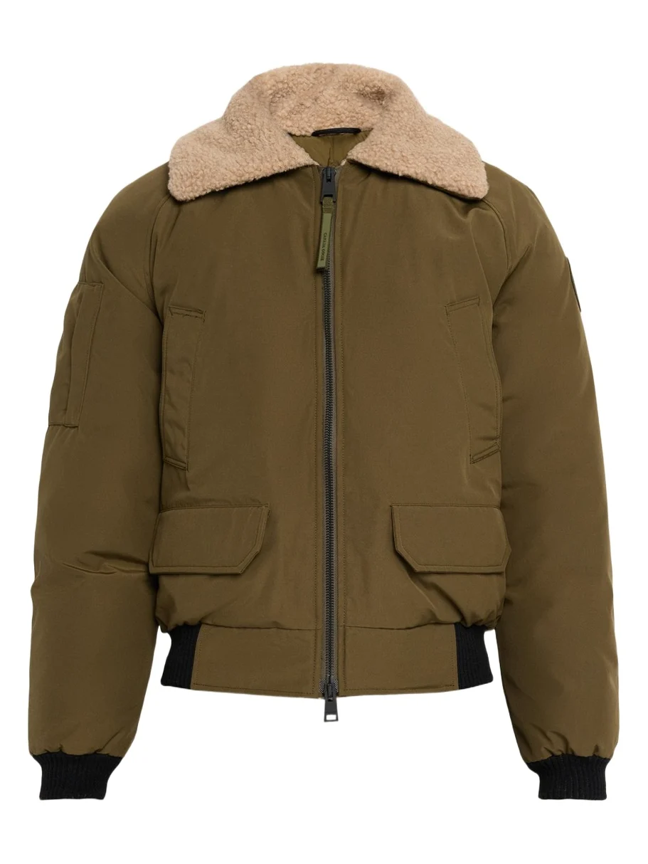 Canada Goose Men's Chilliwack Fleece-Collar Down Bomber Jacket