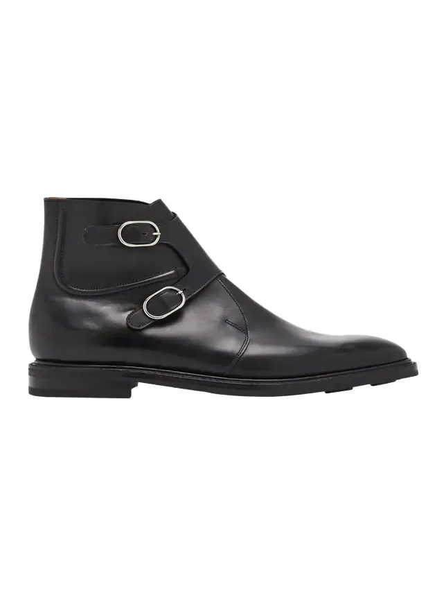 Men's Alliance PD Leather Double Monk-Strap Boots Men's Alliance PD Leather Double Monk-Strap Boots