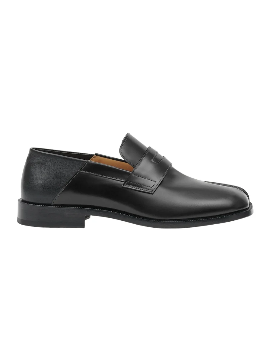Men's Tabi Leather Penny Loafers Men's Tabi Leather Penny Loafers