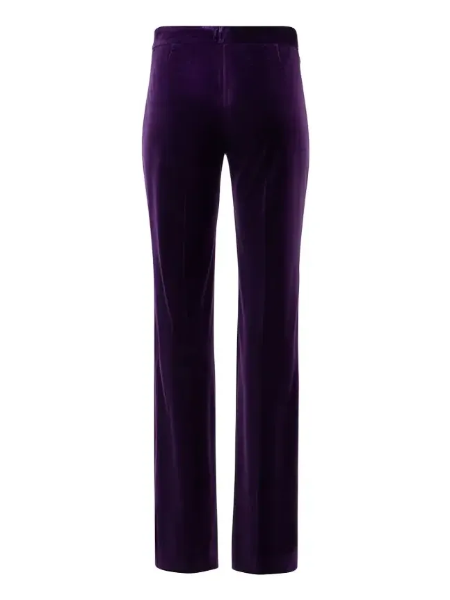 Carl Velvet Straight-Leg Pants Carl Velvet Straight-Leg Pants
