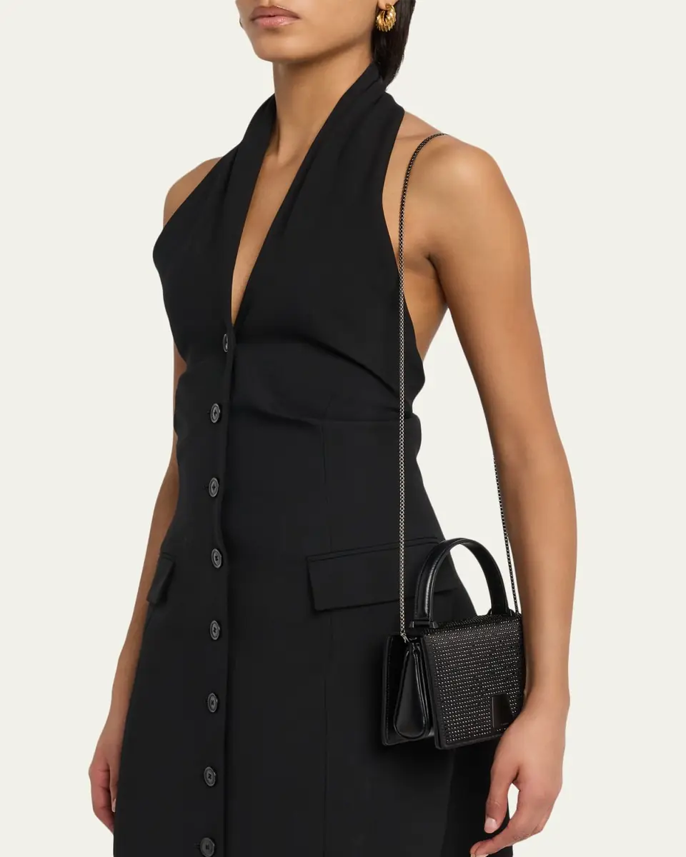 Akris Alice Mini Embellished Satin Top-Handle Bag | Thumbnail 2