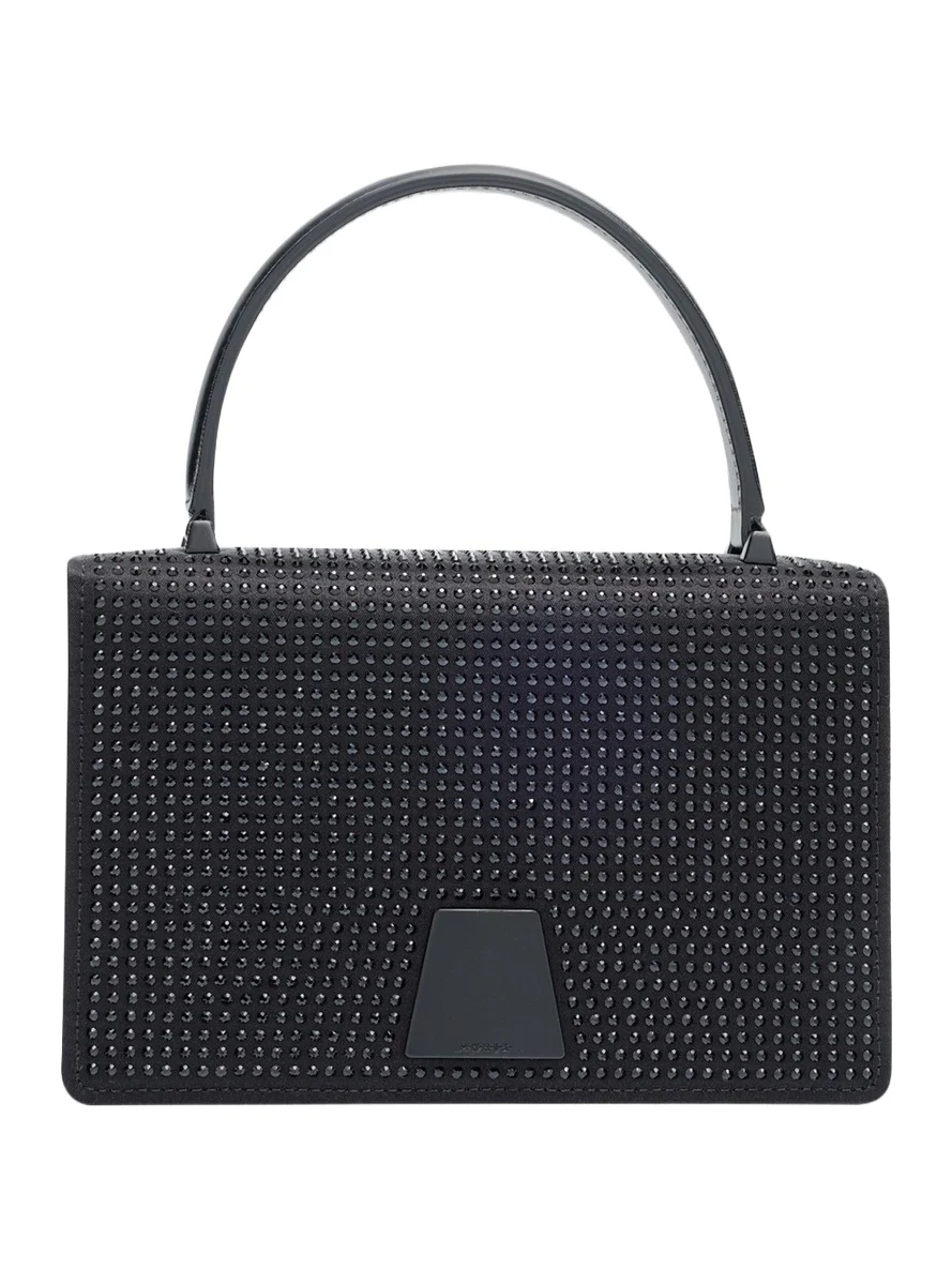Alice Mini Embellished Satin Top-Handle Bag Alice Mini Embellished Satin Top-Handle Bag