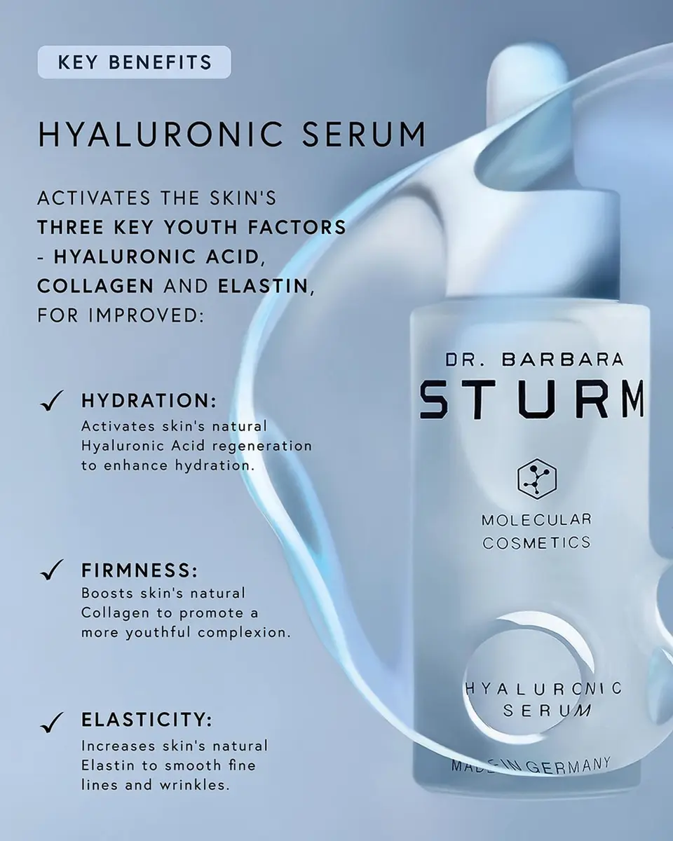 Dr. Barbara Sturm Hyaluronic Serum, 3.4 oz. | Thumbnail 4 Dr. Barbara Sturm Hyaluronic Serum, 3.4 oz. | Thumbnail 4