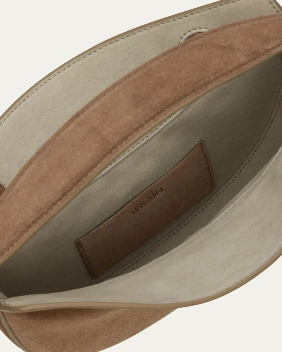 WE-AR4 The Eclipse Suede Crossbody Bag | Thumbnail 3 WE-AR4 The Eclipse Suede Crossbody Bag | Thumbnail 3