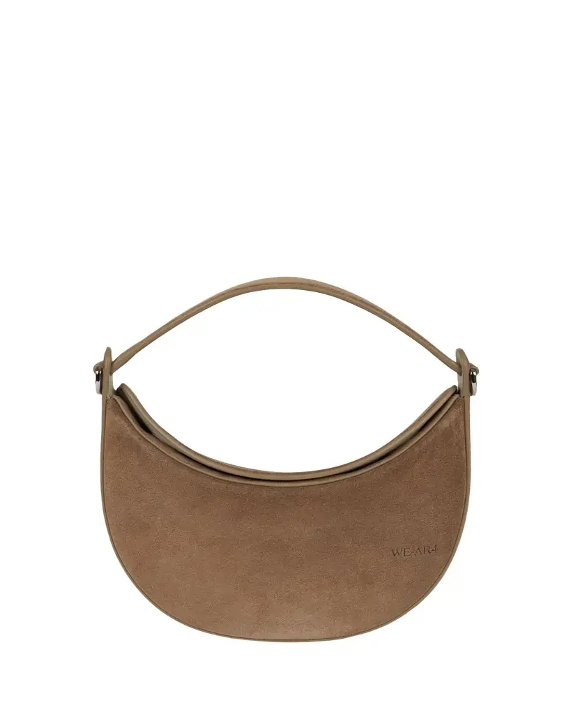 WE-AR4 The Eclipse Suede Crossbody Bag