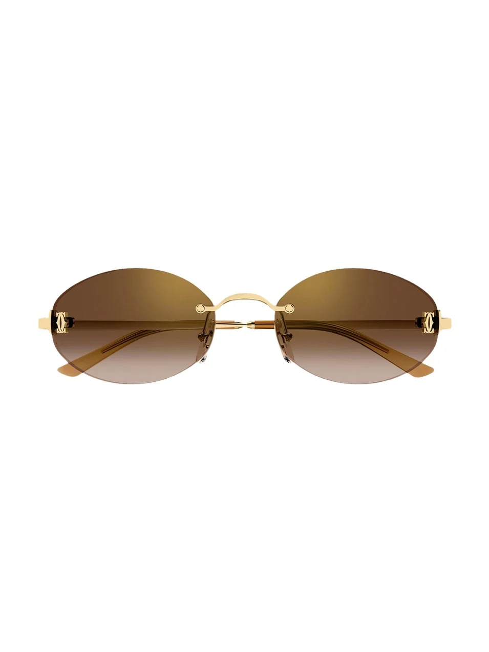 Cartier Signature C de 55mm Oval Sunglasses