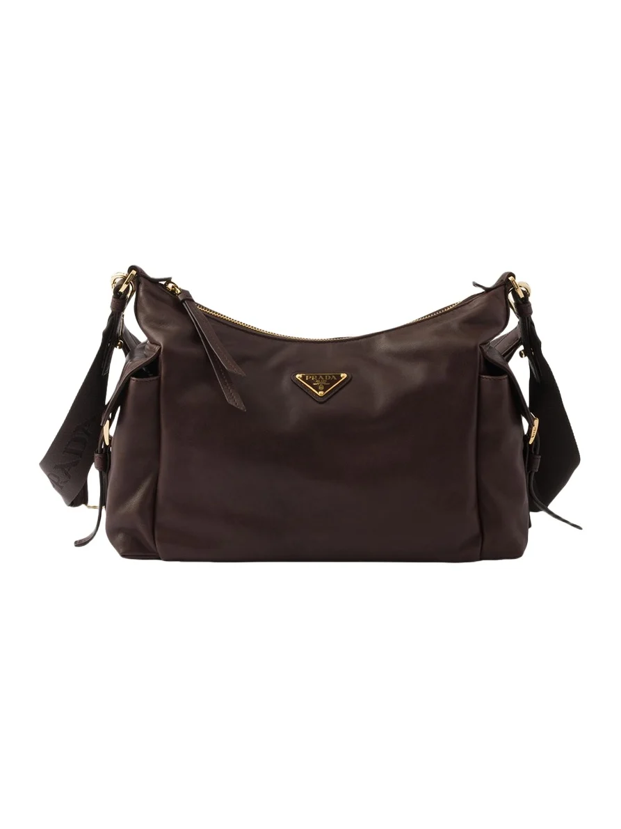 Soft Nappa Leather Shoulder Bag