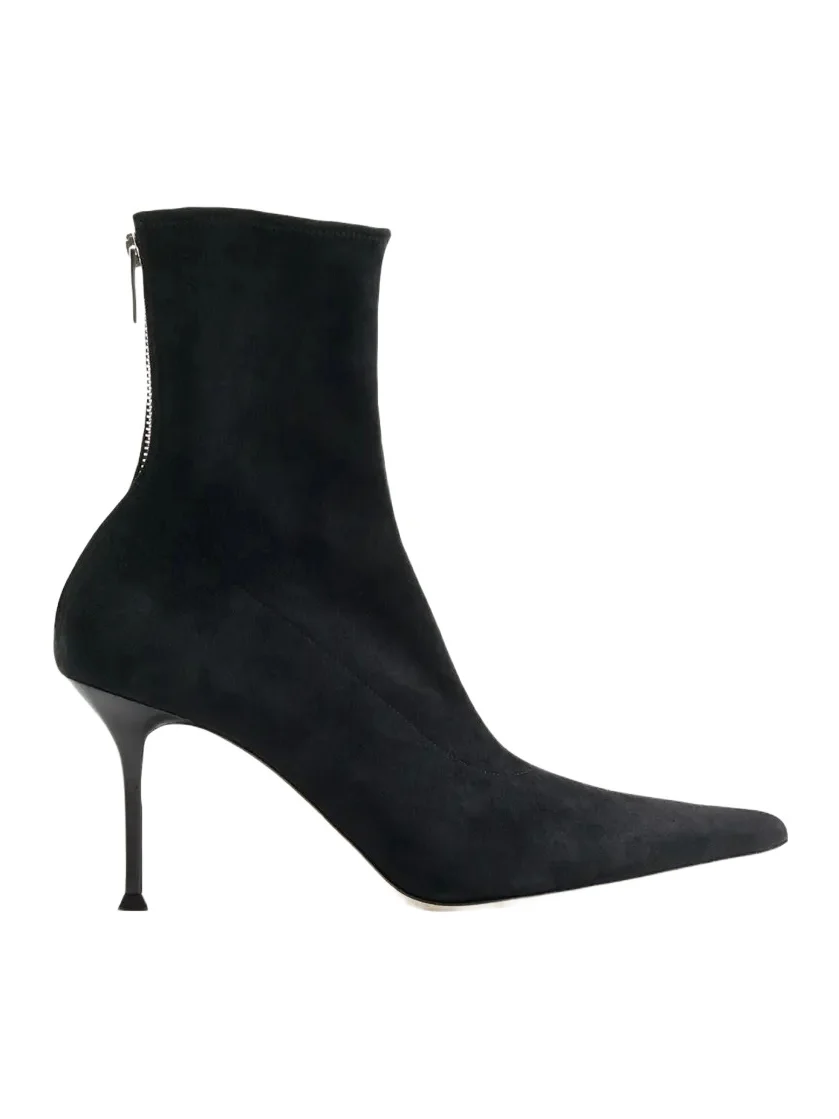 Helix Stretch Suede Ankle Booties Helix Stretch Suede Ankle Booties