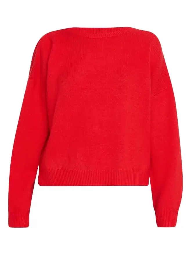 Crewneck Wool-Cashmere Sweater