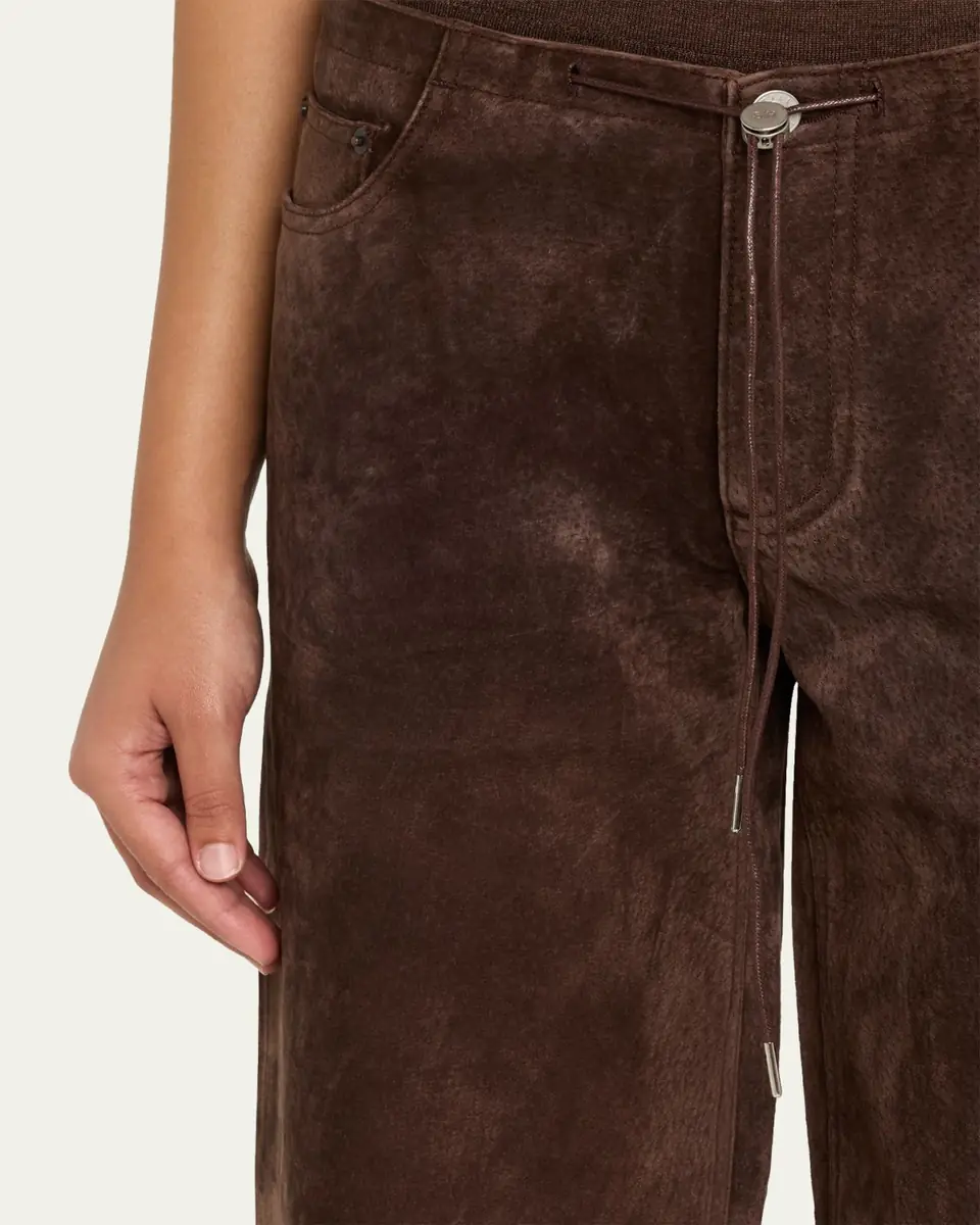 Still Here Cool Suede Low-Rise Jeans | Thumbnail 5 Still Here Cool Suede Low-Rise Jeans | Thumbnail 5