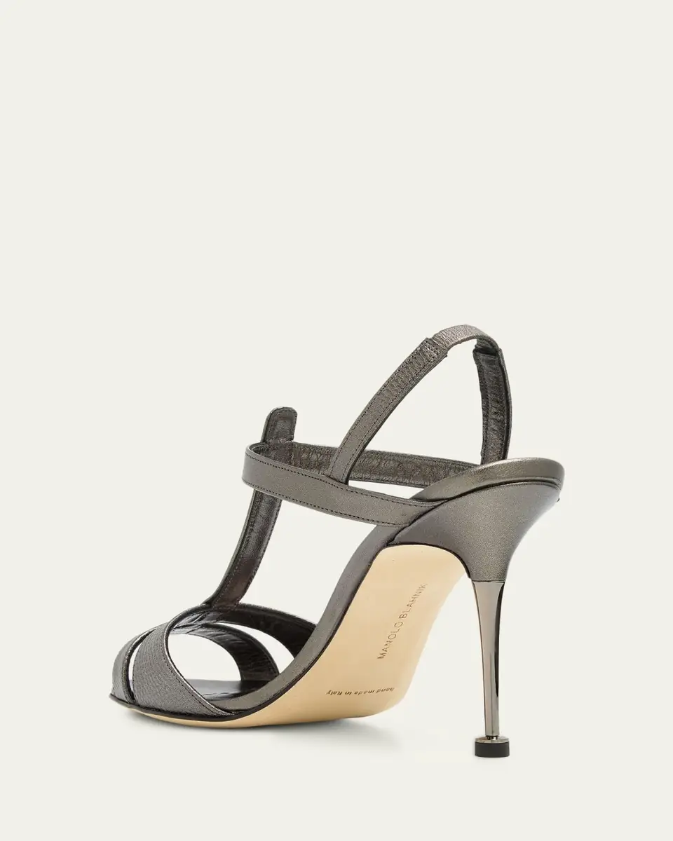 Manolo Blahnik 105mm Retaux Leather Sandals | Thumbnail 2 Manolo Blahnik 105mm Retaux Leather Sandals | Thumbnail 2
