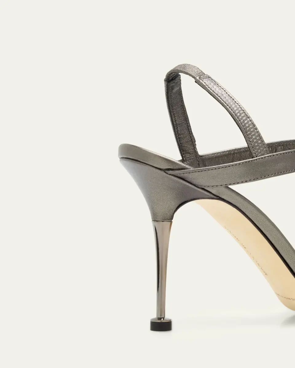 Manolo Blahnik 105mm Retaux Leather Sandals | Thumbnail 3 Manolo Blahnik 105mm Retaux Leather Sandals | Thumbnail 3