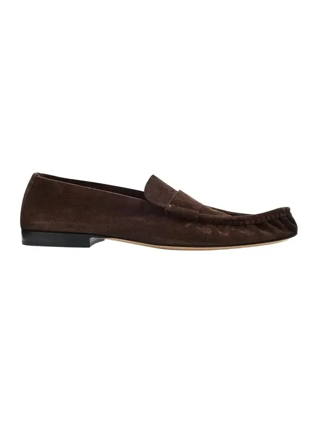 Soft Suede Moccasin Loafers