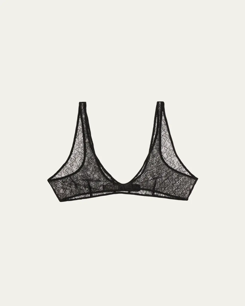 Kiki de Montparnasse Petite Fleur Wireless Floral Lace Bra | Thumbnail 2 Kiki de Montparnasse Petite Fleur Wireless Floral Lace Bra | Thumbnail 2