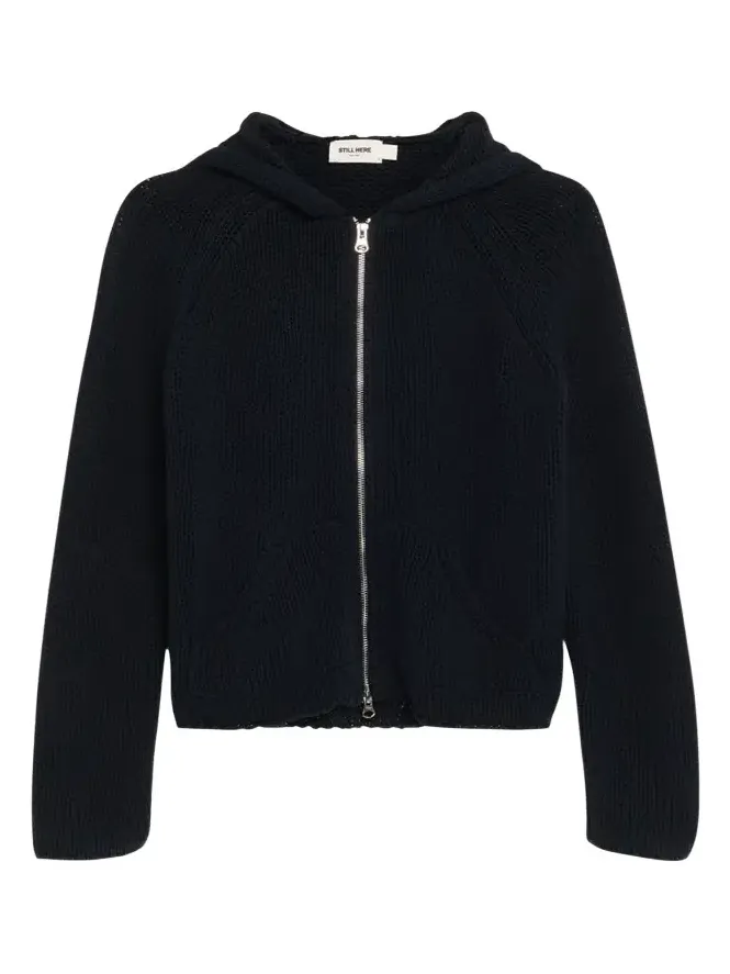 Bear Hooded Zip-Up Sweater Bear Hooded Zip-Up Sweater