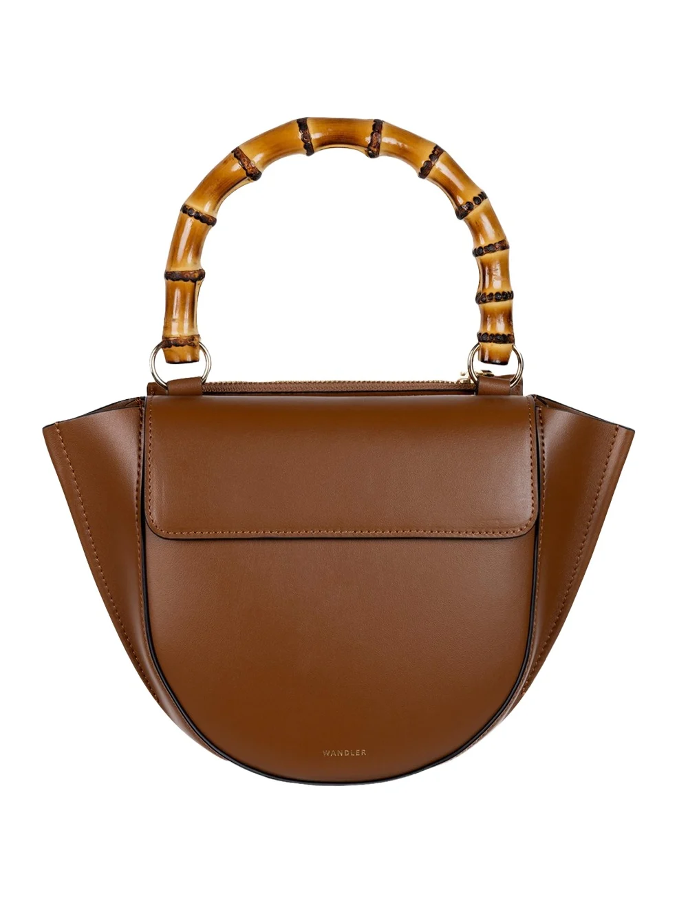 Hortensia Mini Leather Top-Handle Bag