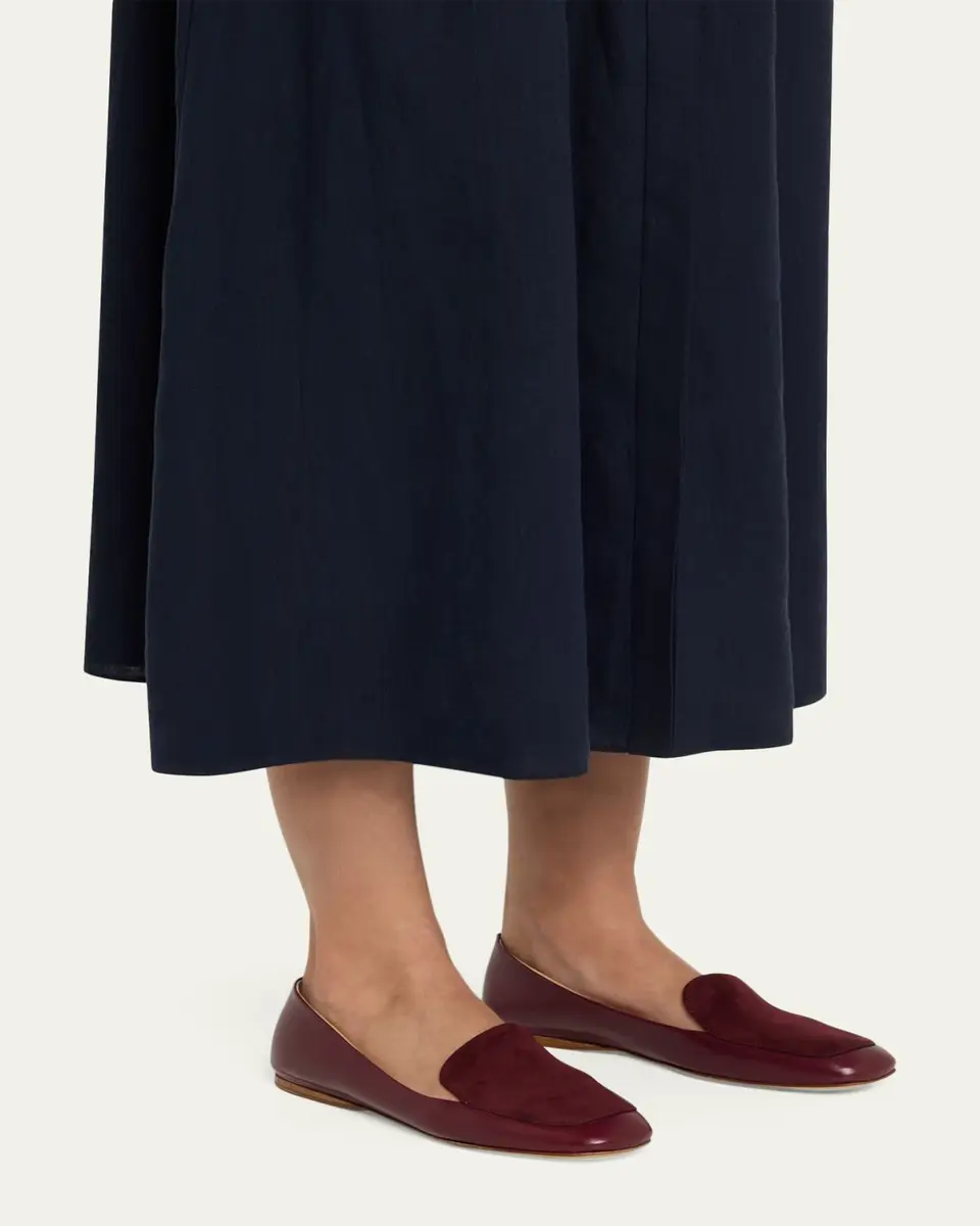Gabriela Hearst Aveda Mixed Leather Loafers | Thumbnail 2