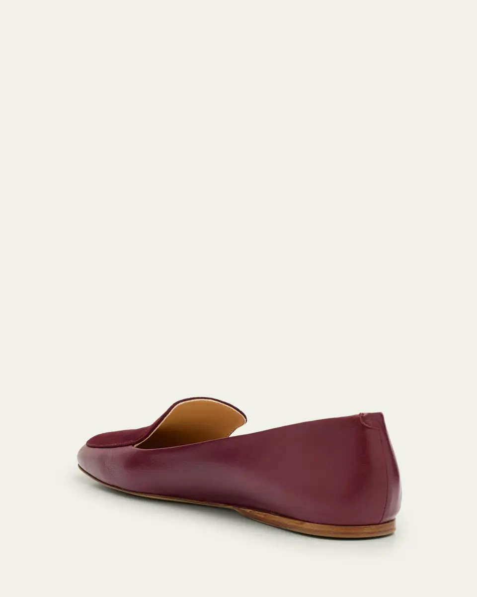Gabriela Hearst Aveda Mixed Leather Loafers | Thumbnail 4