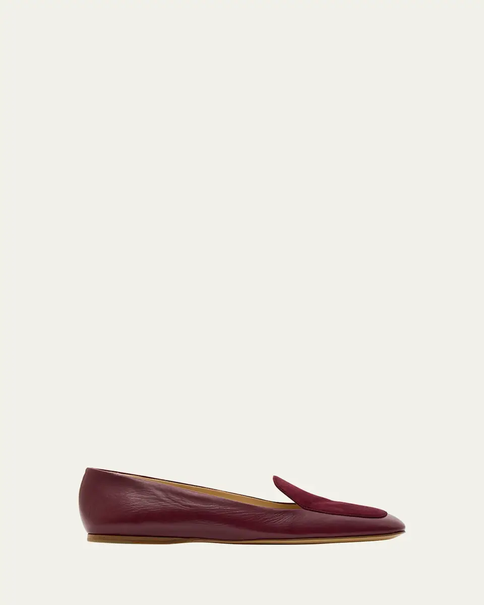 Gabriela Hearst Aveda Mixed Leather Loafers | Thumbnail 6