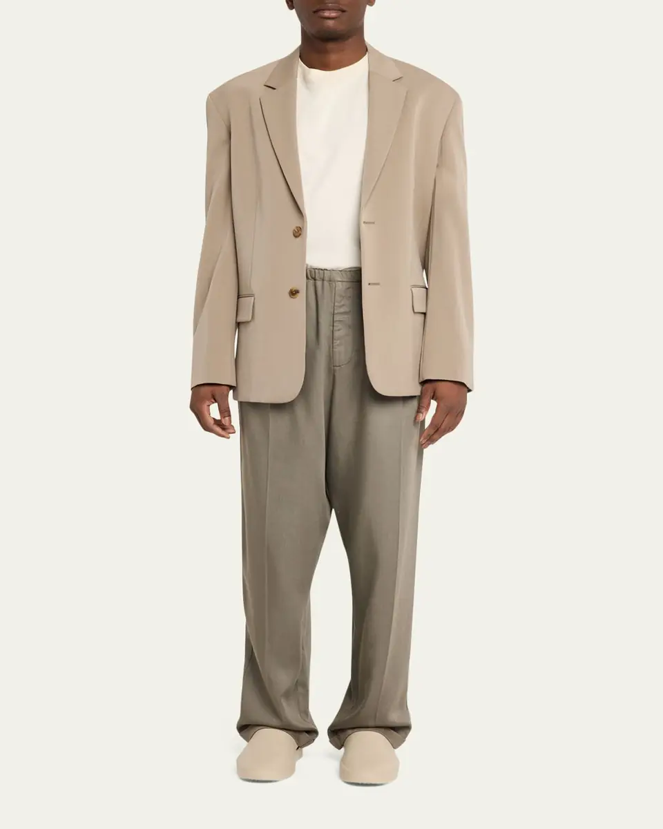 MAGLIANO Men's Lyocell Peoples Pleated Wide-Leg Pants | Thumbnail 2 MAGLIANO Men's Lyocell Peoples Pleated Wide-Leg Pants | Thumbnail 2
