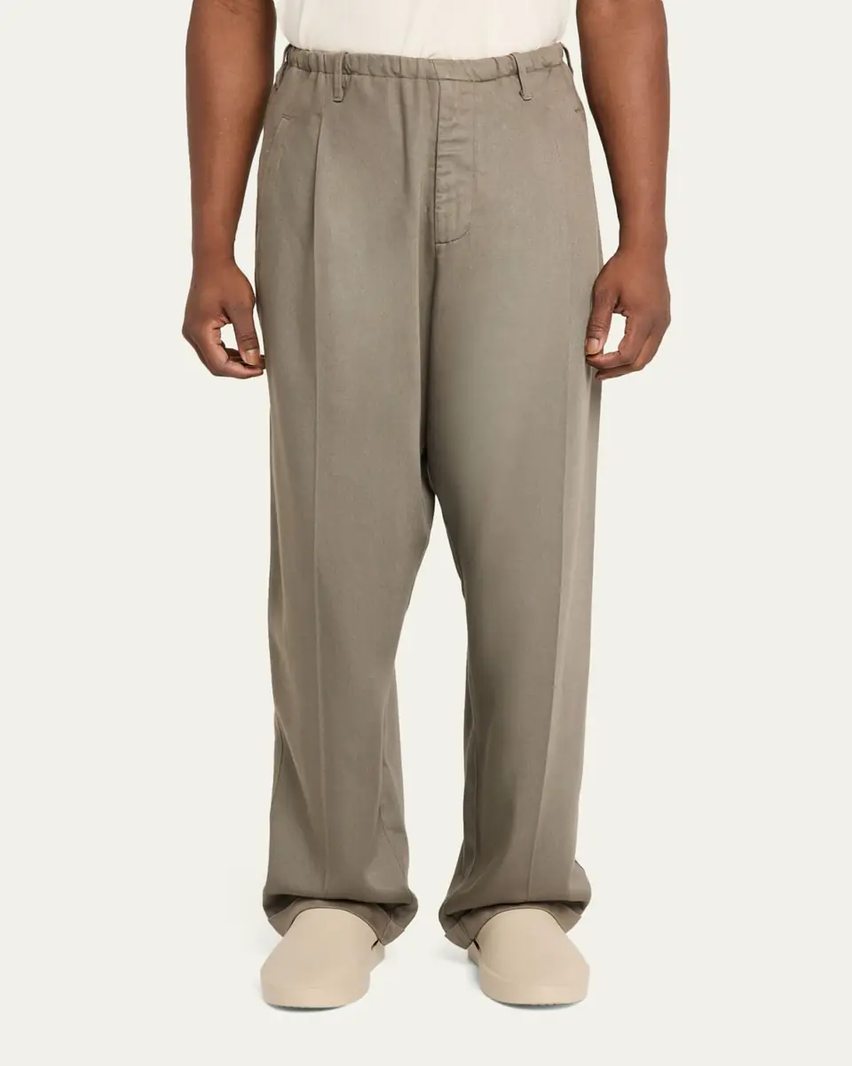 MAGLIANO Men's Lyocell Peoples Pleated Wide-Leg Pants | Thumbnail 4 MAGLIANO Men's Lyocell Peoples Pleated Wide-Leg Pants | Thumbnail 4