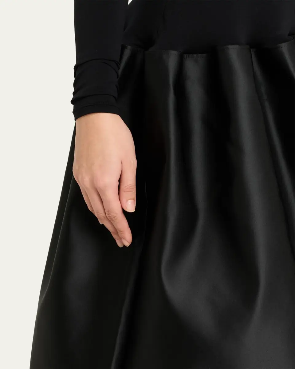 FFORME Catrin Drop-Waist Duchesse Satin Maxi Dress | Thumbnail 5 FFORME Catrin Drop-Waist Duchesse Satin Maxi Dress | Thumbnail 5