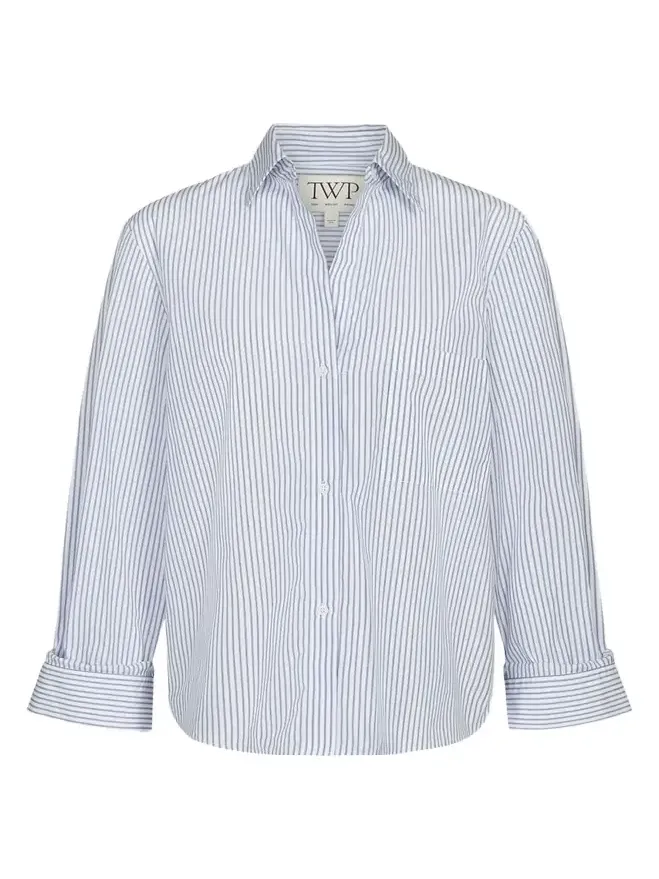 Next Morning Striped Button-Front Shirt