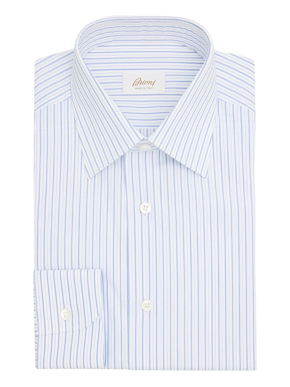 Men's Cotton Multi-Stripe Point Collar Dress Shirt Men's Cotton Multi-Stripe Point Collar Dress Shirt