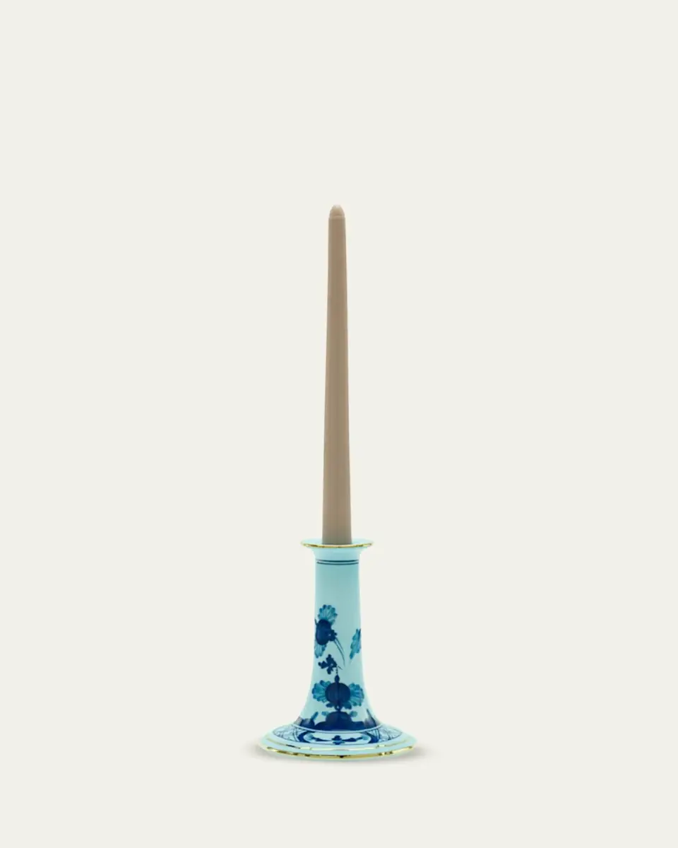 GINORI 1735 Oriente Italiano Iris Candle Holder | Thumbnail 2 GINORI 1735 Oriente Italiano Iris Candle Holder | Thumbnail 2