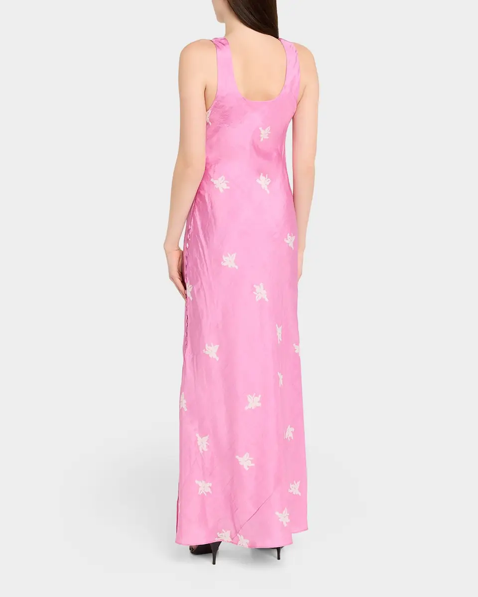 Alix of Bohemia Adele Silk Jasmine-Print Maxi Slip Dress | Thumbnail 7 Alix of Bohemia Adele Silk Jasmine-Print Maxi Slip Dress | Thumbnail 7