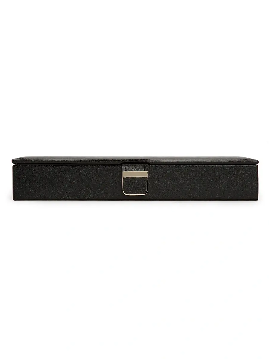 Wolf Palermo Leather Safe Deposit Box | Image 1 Wolf Palermo Leather Safe Deposit Box | Image 1