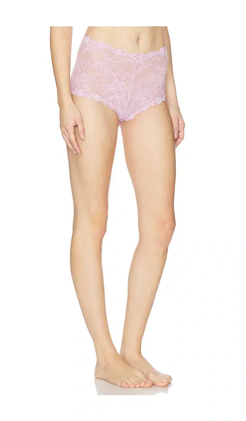 SKIMS Stretch Lace Boyshort | Thumbnail 2