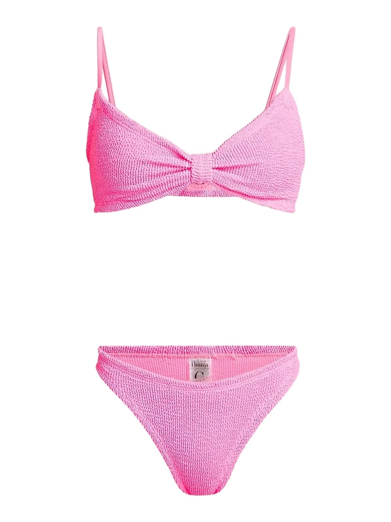 Hunza G Women's Alicia Textured Knit Bikini