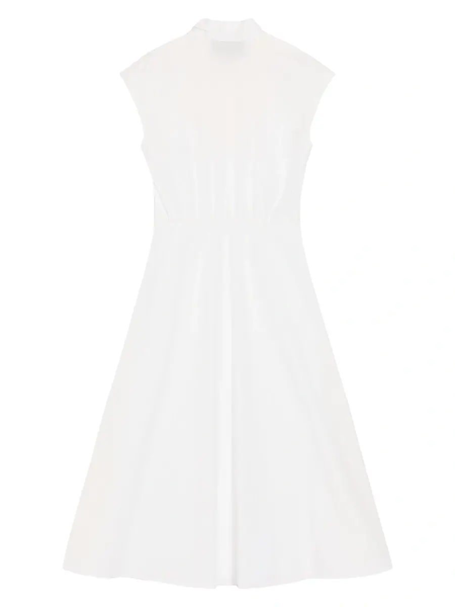 Valentino Women's Embroidered Poplin Midi Dress | Thumbnail 2 Valentino Women's Embroidered Poplin Midi Dress | Thumbnail 2