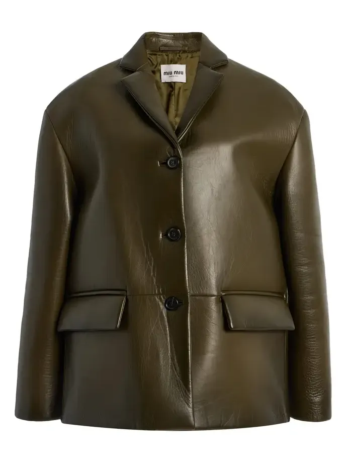 Miu Miu Leather Jacket