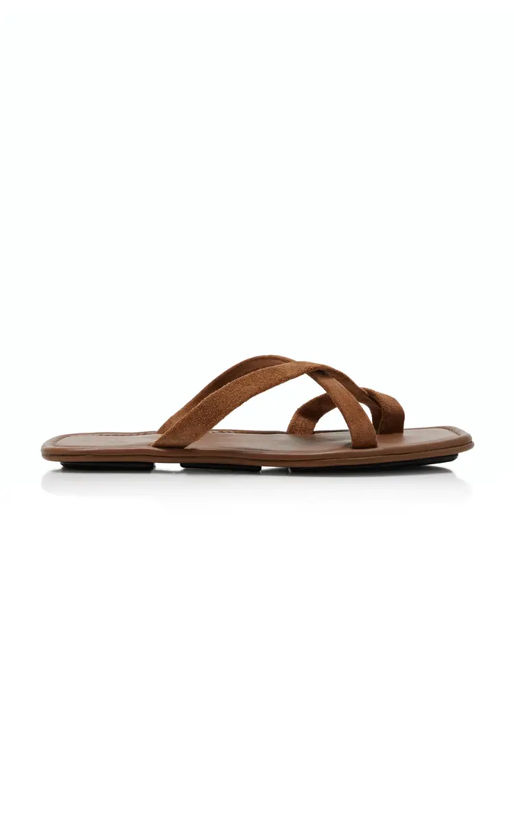 St. Agni Soft Strap Suede Slide Sandals | Thumbnail 4 St. Agni Soft Strap Suede Slide Sandals | Thumbnail 4